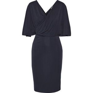 GIVENCHY Women's Wrap Effect Ponte Dress